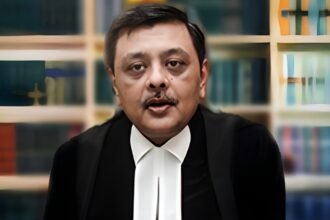 Portrait of retired Justice Gautam Patel, who was granted round-the-clock armed protection by the Bombay High Court